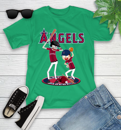 MLB Los Angeles Angels Rick And Morty Baseball 108