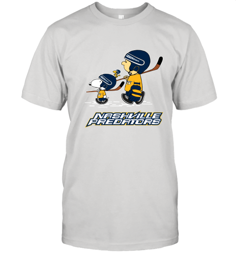 Let's Play Nashville Predators Ice Hockey Snoopy NHL Shirt