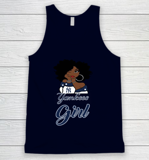 New York Yankeess Girl MLB Tank Top 3