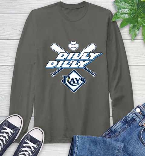 MLB Tampa Bay Rays Dilly Dilly Baseball Sports Long Sleeve T-Shirt 8