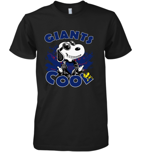 New York Giants Snoopy Joe Cool We're Awesome Premium Men's T-Shirt
