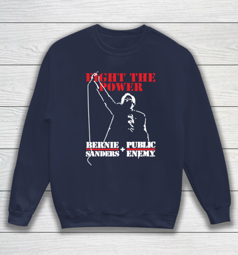 Fight The Power Bernie Sanders Public Enemy Sweatshirt 2