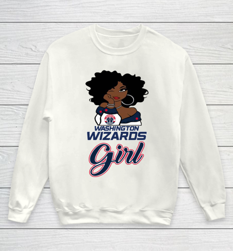 Washington Wizards Girl NBA Youth Sweatshirt 2