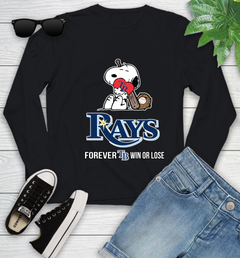 MLB The Peanuts Movie Snoopy Forever Win Or Lose Baseball Tampa Bay Rays 126
