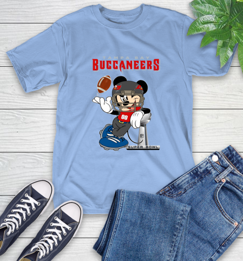 NFL Tampa Bay Buccaneers Mickey Mouse Disney Super Bowl Football T Shirt T-Shirt 23