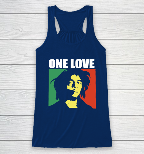 One Love Bob Marley Racerback Tank 6