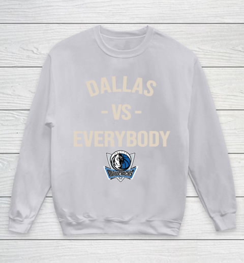 Dallas Mavericks Vs Everybody Youth Sweatshirt 3