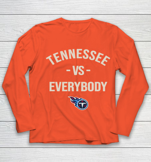 Tennessee Titans Vs Everybody Youth Long Sleeve 3