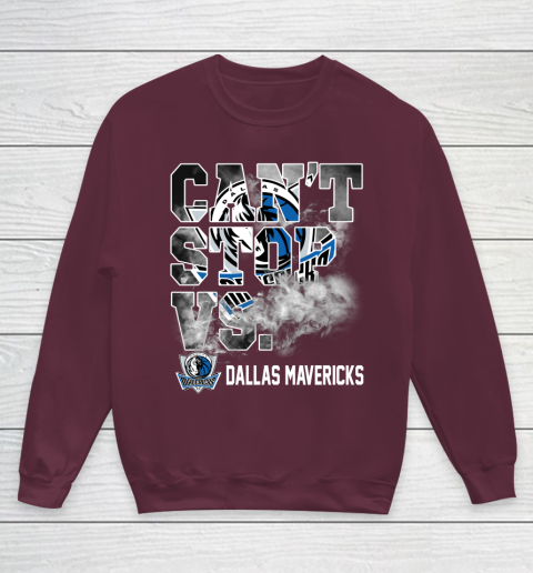 NBA Dallas Mavericks Basketball Can't Stop Vs Youth Sweatshirt 4