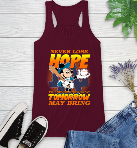 Los Angeles Dodgers MLB Baseball Mickey Disney Never Lose Hope Racerback Tank 2