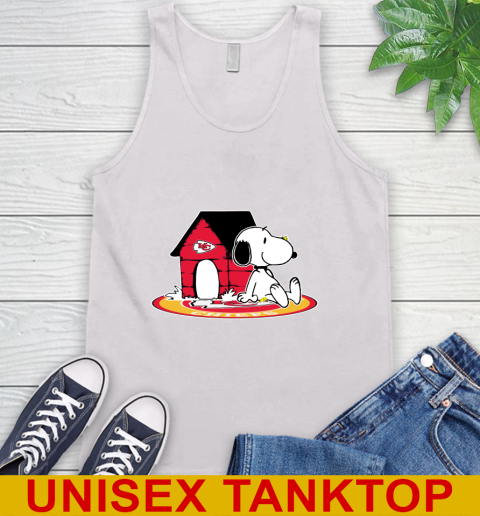NFL Football Kansas City Chiefs Snoopy The Peanuts Movie Shirt Tank Top