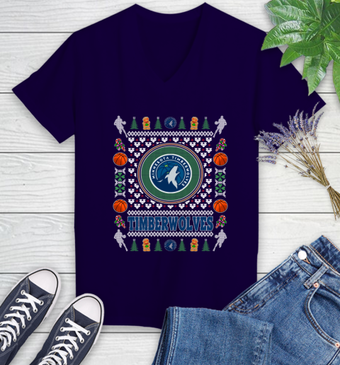 Minnesota Timberwolves Merry Christmas NBA Basketball Loyal Fan Ugly Shirt 76