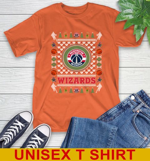 Washington Wizards Merry Christmas NBA Basketball Loyal Fan T-Shirt 4