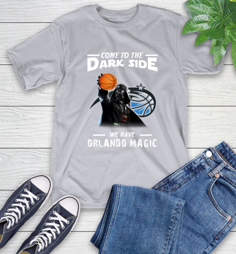 NBA Come To The Dark Side We Have Orlando Magic Star Wars Darth Vader Basketball T-Shirt 6