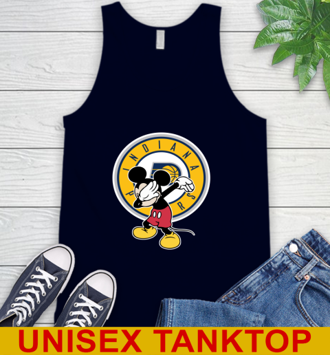 Indiana Pacers NBA Basketball Dabbing Mickey Disney Sports Tank Top 3