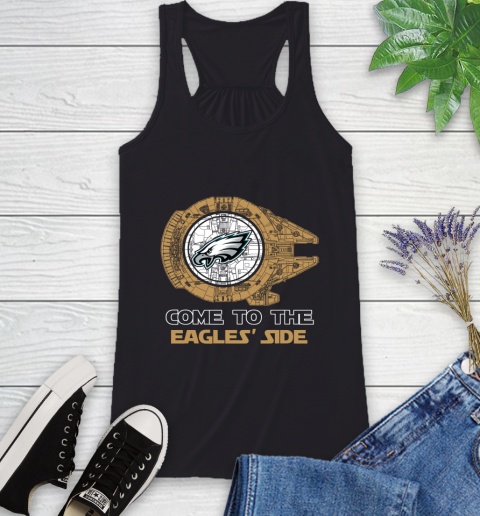 NFL Come To The Philadelphia Eagles Wars Football Sports Racerback Tank