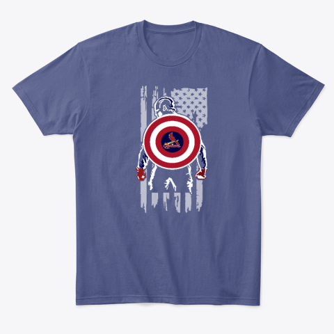 St.Louis Cardinals Captain America Marvel Flag - Rookbrand