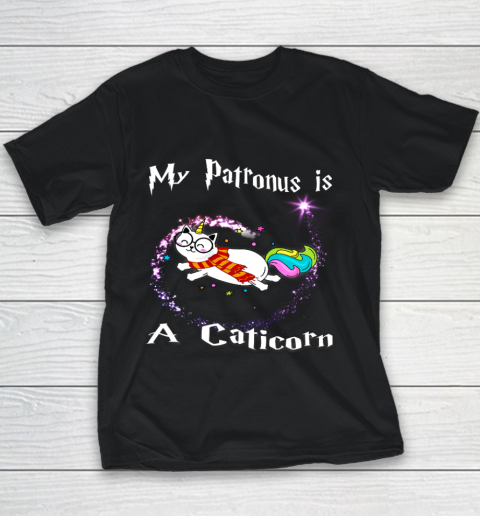 My Patronus is a Caticorn shirt Cat Unicorn Youth T-Shirt