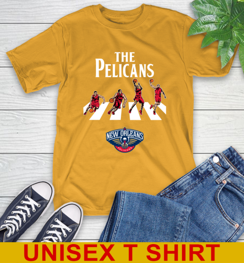 NBA Basketball New Orleans Pelicans The Beatles Rock Band Shirt T-Shirt 2