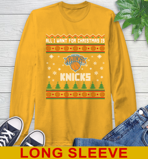 NBA Basketball All I Want For Christmas Is New York Knicks 56