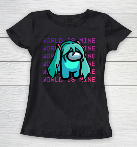 Among Us Shirt Hatsune Miku Imposter Women's T-Shirt