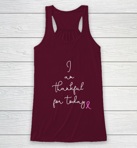 Womens Fighting Breast Cancer Product Gift Battling Through Chemo Racerback Tank 2