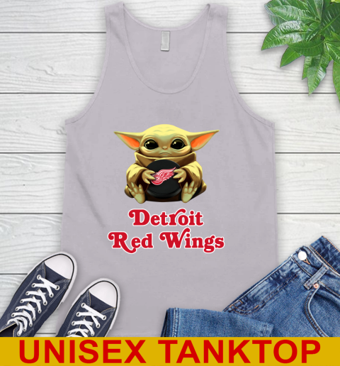 NHL Hockey Detroit Red Wings Star Wars Baby Yoda Shirt 73