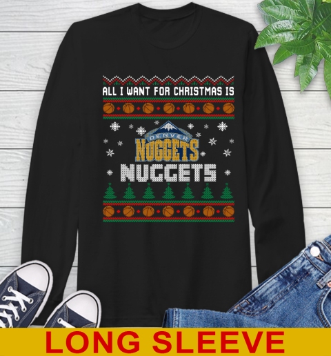 NBA Basketball All I Want For Christmas Is Denver Nuggets 55