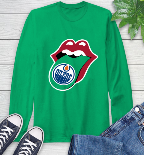 Edmonton Oilers NHL Hockey Lips I Root For My Team Adoring Fan 64