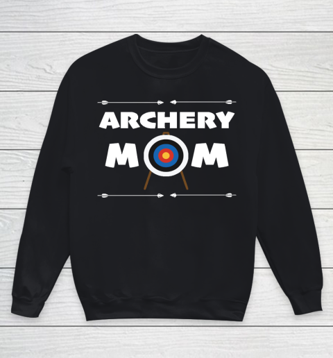 Mother's Day Funny Gift Ideas Apparel  Archery Mom T Shirt Youth Sweatshirt