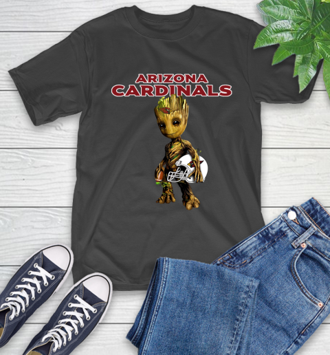 Arizona Cardinals NFL Football Groot Marvel Guardians Of The Galaxy T-Shirt 2