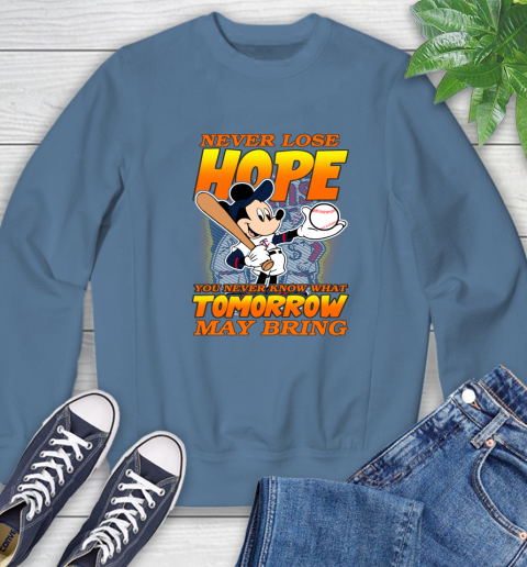 Minnesota Twins MLB Baseball Mickey Disney Never Lose Hope Sweatshirt 8