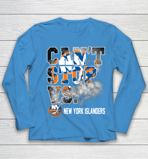 NHL New York Islanders Hockey Can't Stop Vs Youth Long Sleeve 5