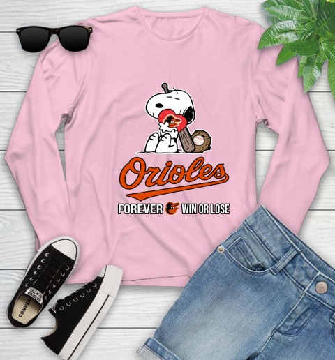 MLB The Peanuts Movie Snoopy Forever Win Or Lose Baseball Baltimore Orioles 134