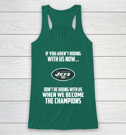NFL New York Jets Football We Become The Champions Racerback Tank 5