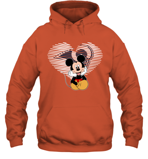 NFL Los Angeles Rams The Heart Mickey Mouse Disney Football T Shirt D6F1z9y94oW hoodie 23 95 151514 front orange