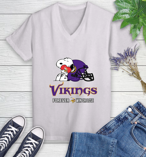 NFL The Peanuts Movie Snoopy Forever Win Or Lose Football Minnesota Vikings 77