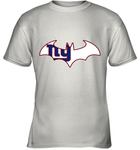 We Are The New York Giants Batman NFL Mashup Youth T-Shirt