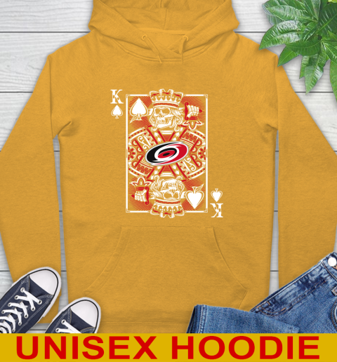 Carolina Hurricanes NHL Hockey The King Of Spades Death Cards Shirt Hoodie 2