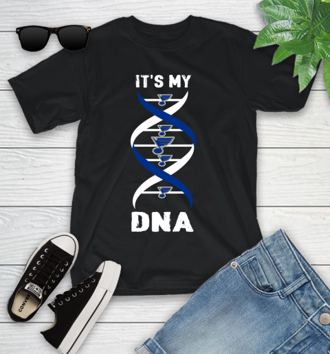 St.Louis Blues NHL Hockey It's My DNA Sports Youth T-Shirt