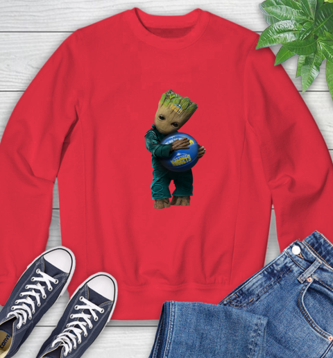NBA Groot Guardians Of The Galaxy Basketball Sports Denver Nuggets Sweatshirt 10