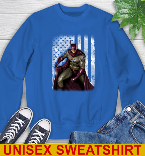 Colorado Avalanche NHL Hockey Batman DC American Flag Shirt Sweatshirt 11