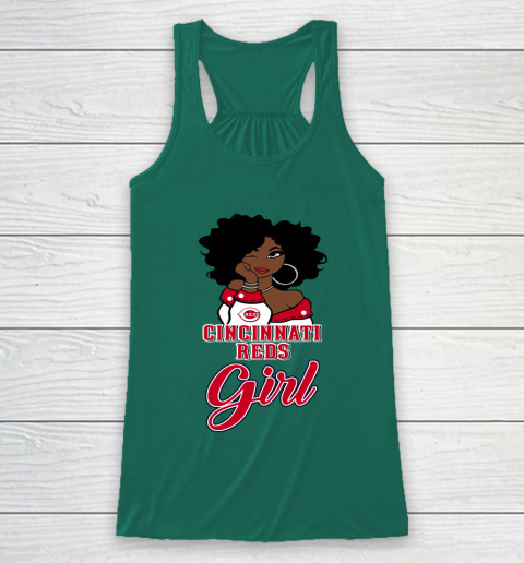 Cincinnati Reds Girl MLB Racerback Tank 6
