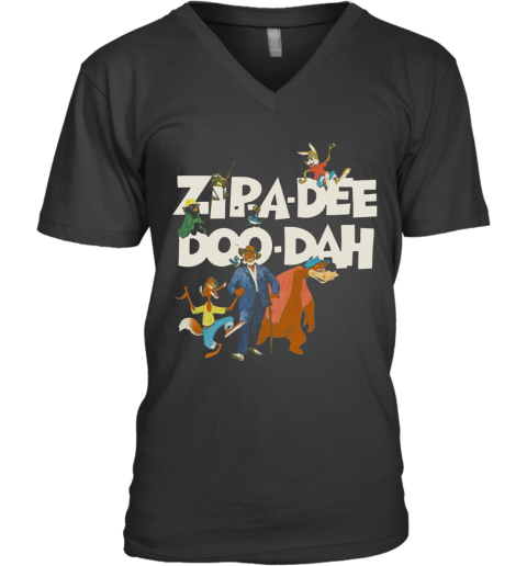 Zip Adee Doodah V-Neck T-Shirt