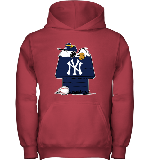 MLB New York Yankees Snoopy Woodstock The Peanuts Movie Baseball T Shirt  Hoodie
