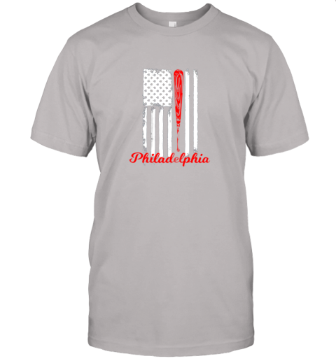 ck6y philadelphia baseball flag shirt for philly baseball fans jersey t shirt 60 front ash