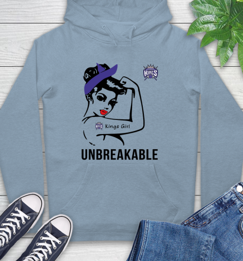 NBA Sacramento Kings Girl Unbreakable Basketball Sports Hoodie 6