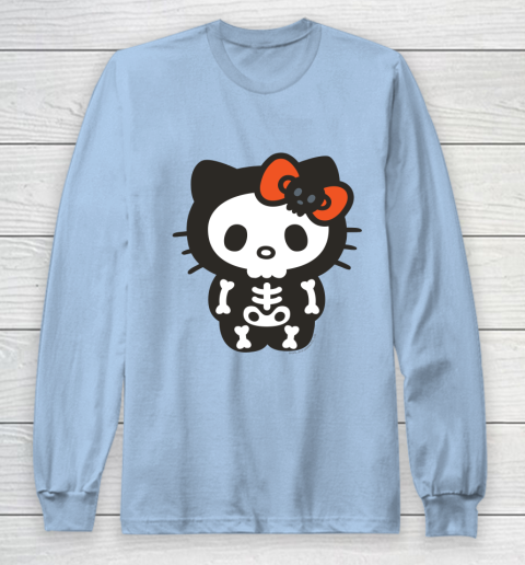 Hello Kitty Skeleton Halloween Long Sleeve T-Shirt 5