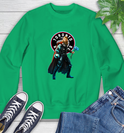 NBA Thor Avengers Endgame Basketball Toronto Raptors Sweatshirt 6