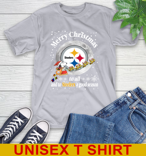 Pittsburgh Steelers Merry Christmas To All And To Steelers A Good Season NFL Football Sports T-Shirt 5